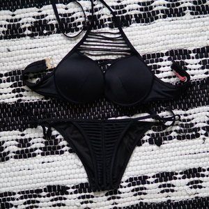VS Black Push Up Bikini